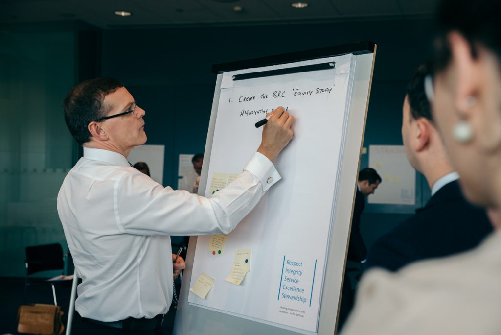 writing on a white board