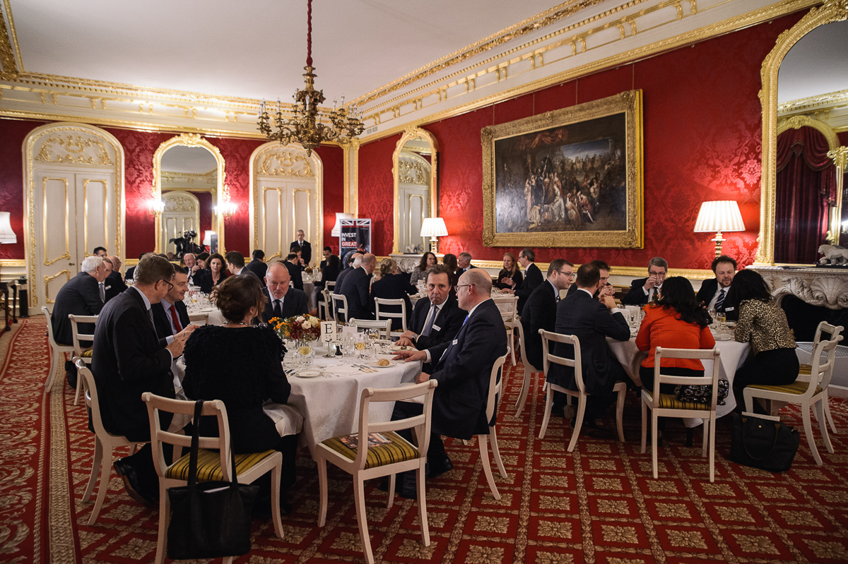 Official Diner in Lancaster House London