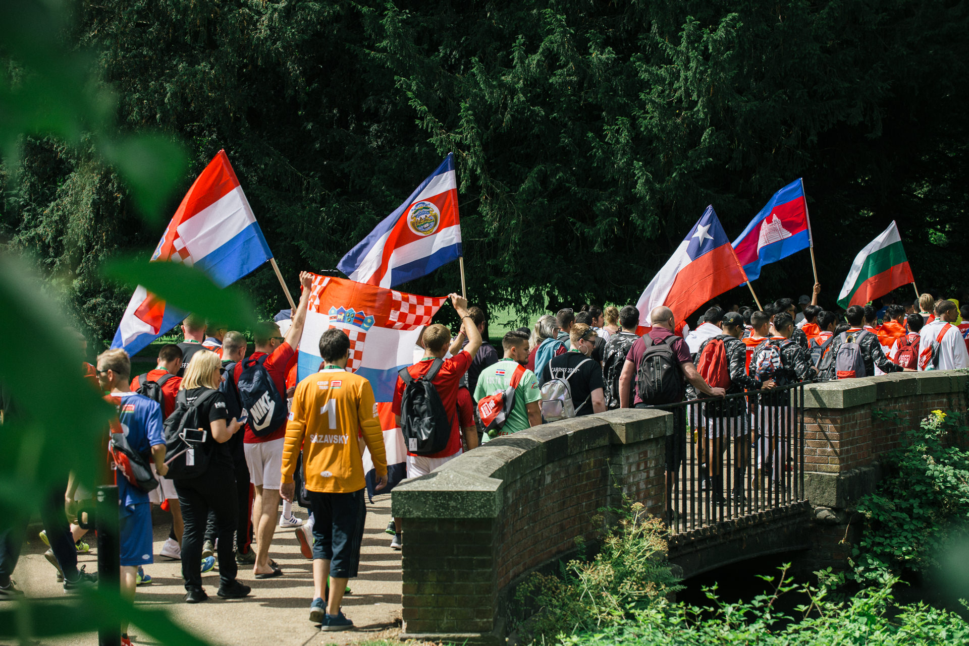 cardiff2019hwc opening ceremony bure park