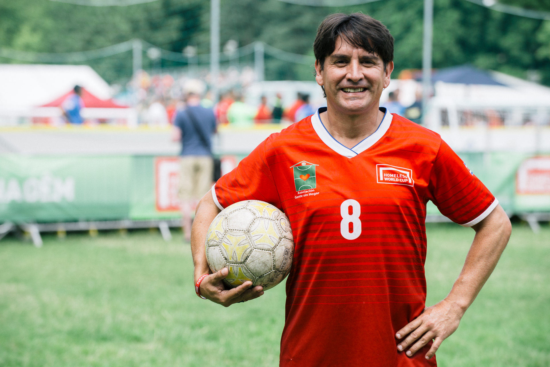 homeless world cup cardiff 2019 player