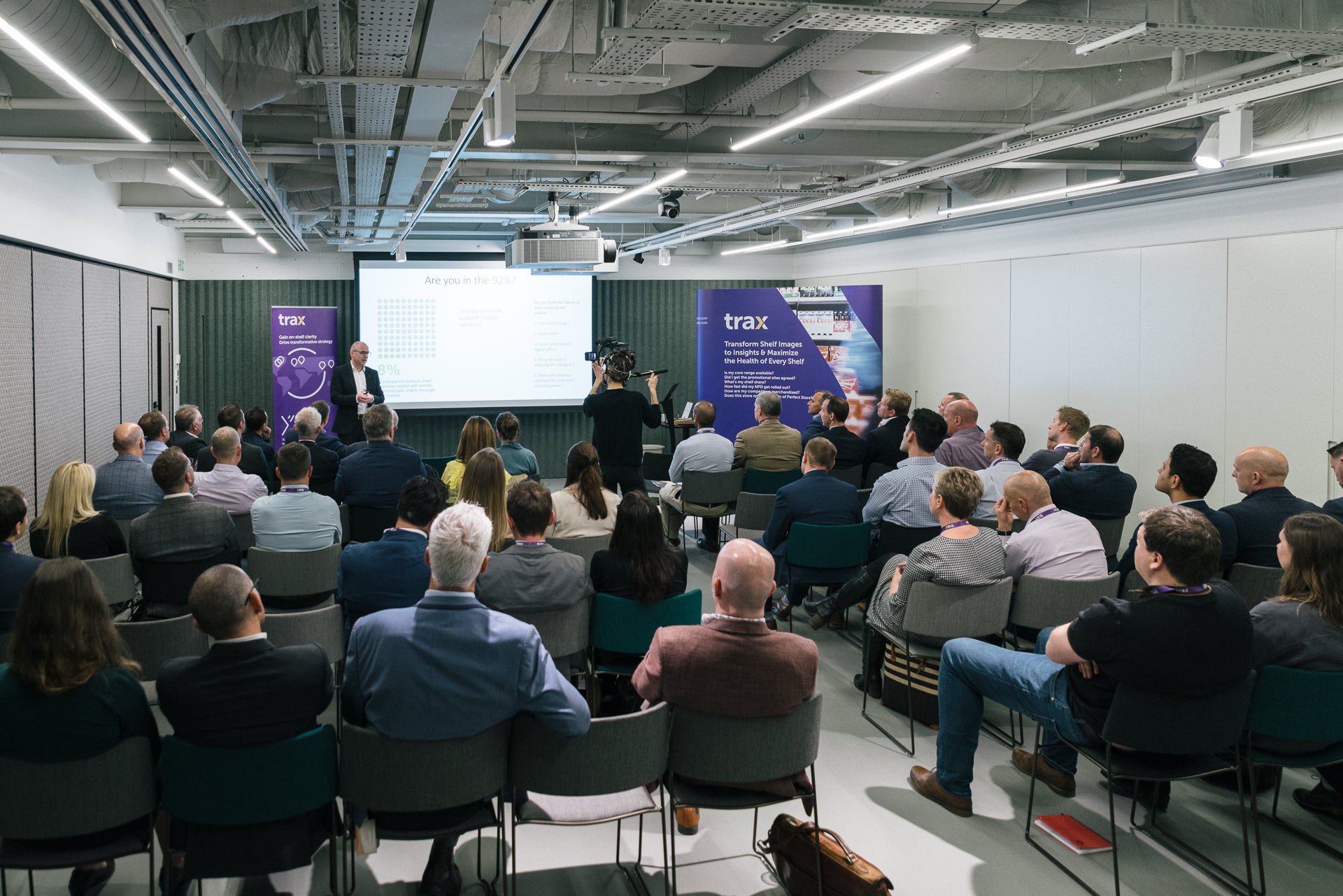 trax innovation day 2019 london corporate event