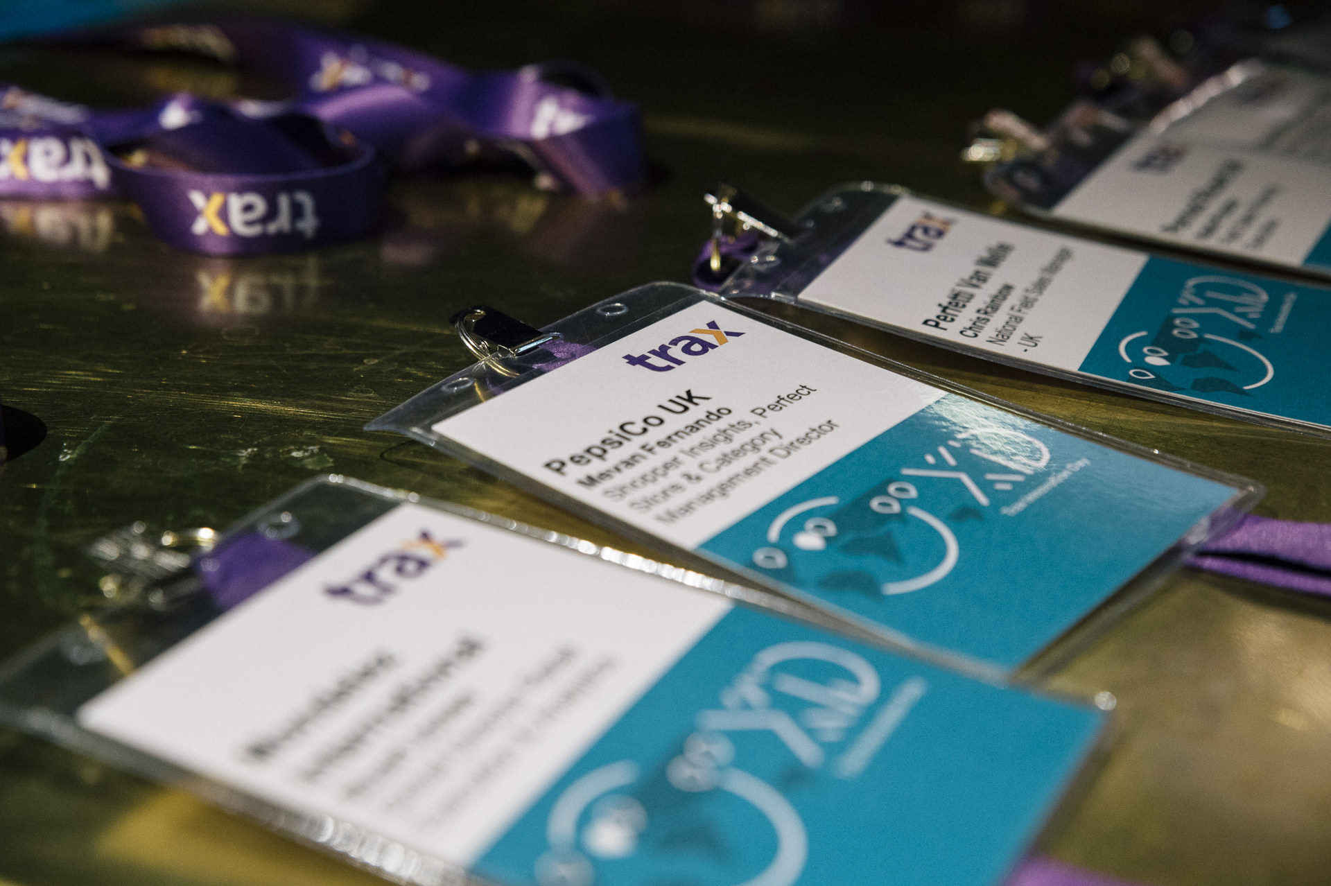 trax innovation day 2019 london badges