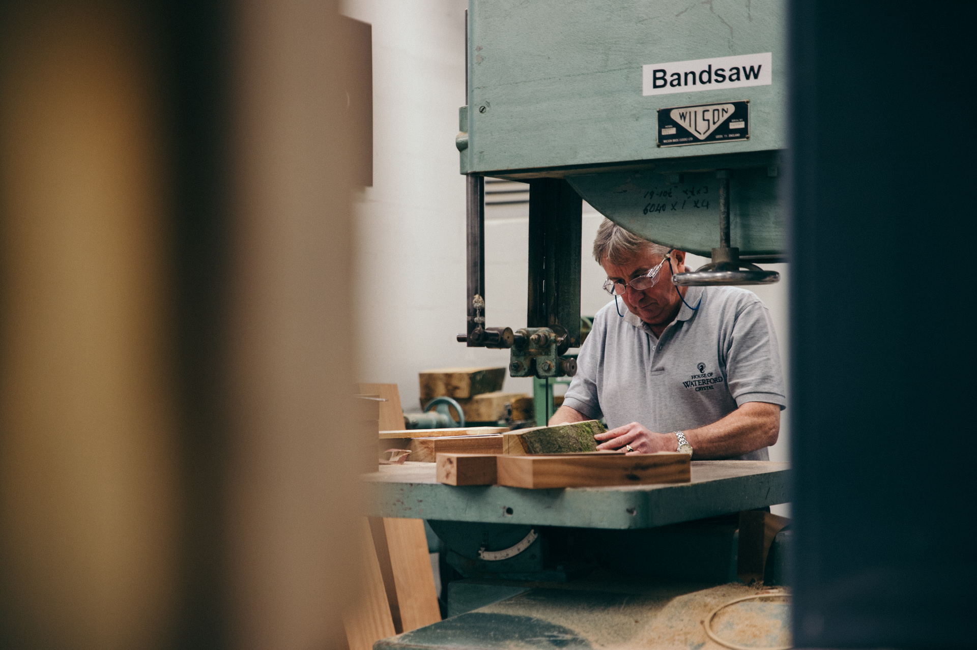 waterford crystal factory worker