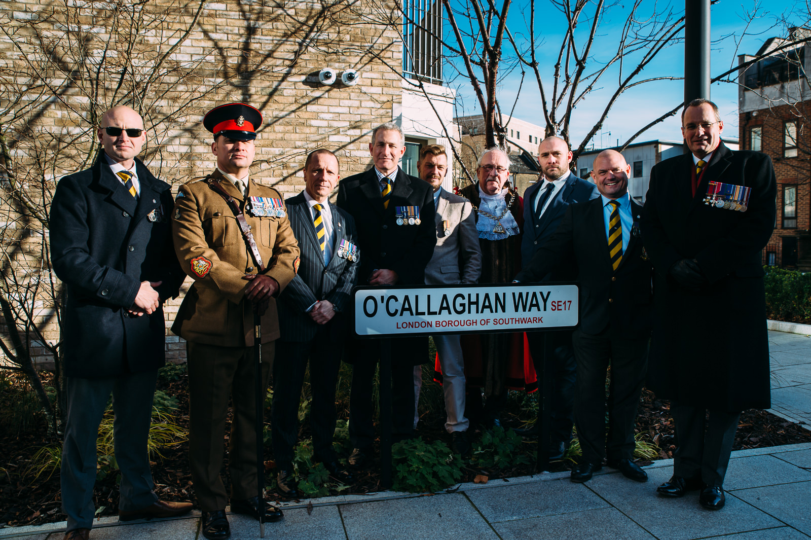 The opening ceremony of O’Callaghan Way, Elephant and Castle, London – event photography