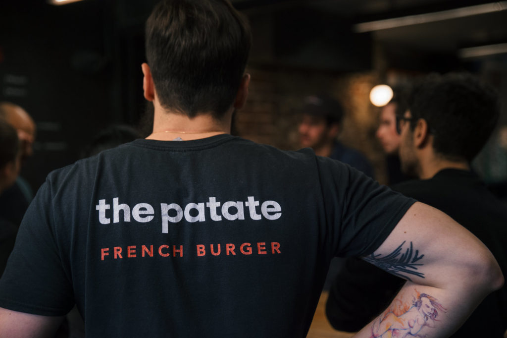 the patate tshirt logo