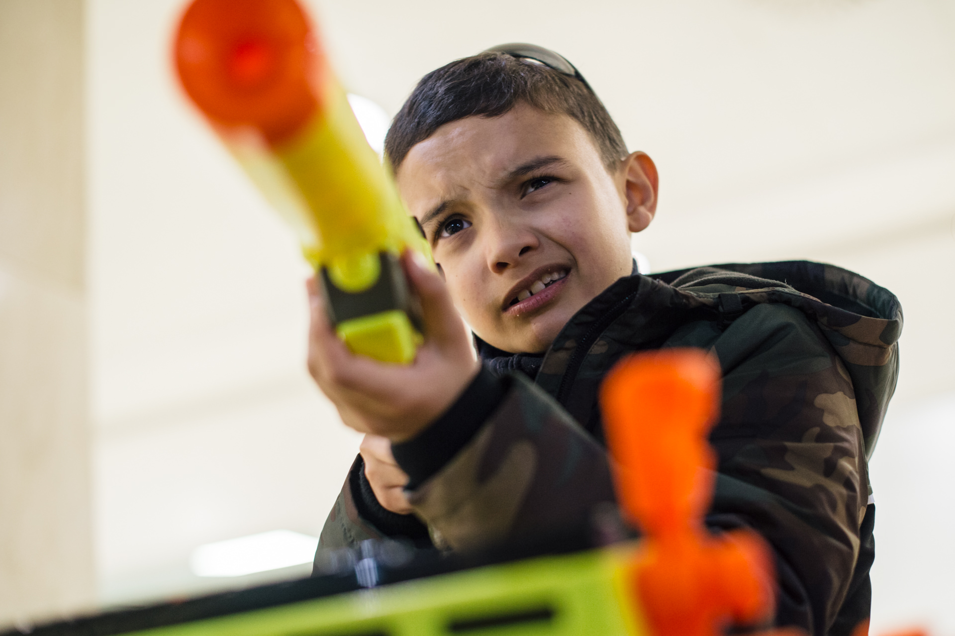 Nerf toys promotional event in Belvedere Shopping Centre – event photography