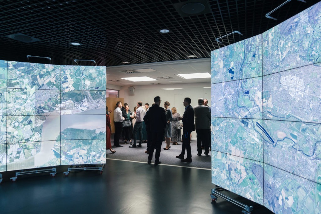 Data monitoring room in Imperial College London